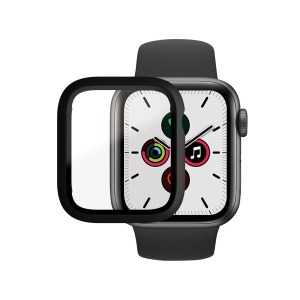 PanzerGlass Apple Watch Series 4 | 5 | 6 | SE 40mm | Siyah Full Body/Çerçeveli koruma Ekran Koruyucu